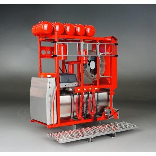 Rc Car Option Part Heavy Duty Metal Equipment Rack For 1/14 Rc Truck Tamiya Benz Actros 1851 56335 3363 56348 4X2 6X4 Tractor