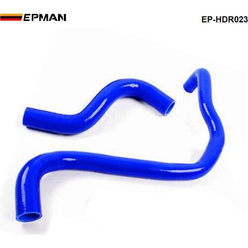 Racing Silicone turbo intercooler Radiator hose kit For Honda Prelude H22 Jdm 92-96 (2pcs) EP-HDR023