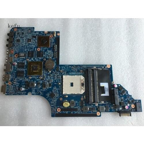 KEFU For HP PAVILION DV6-6000 NOTEBOOK DV6Z-6100 DV6-6000 laptop motherboard DDR3 650854-001 with HD6750/1G 100% test