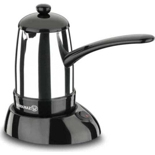 Korkmaz A365-22 Smart Electric Coffee Pot Stylish Stainless Steel Body