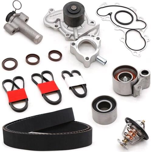 Timing Belt Water Pump Kit Set for Toyota Tacma T100 Tundra 4 Runner 16100-69398 90916-03075 13540-62021 13505-62070