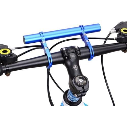 20cm Aluminum Alloy Bicycle Handlebar Extender MTB Speedometer Mount Headlight Flashlight Lamp Holder Cycling Accessories