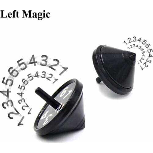 Top Prediction Magic Tricks propesy peg-top magic props size 4.4*4.1cm Close up illusion mentalism magic toy Accessories E3075