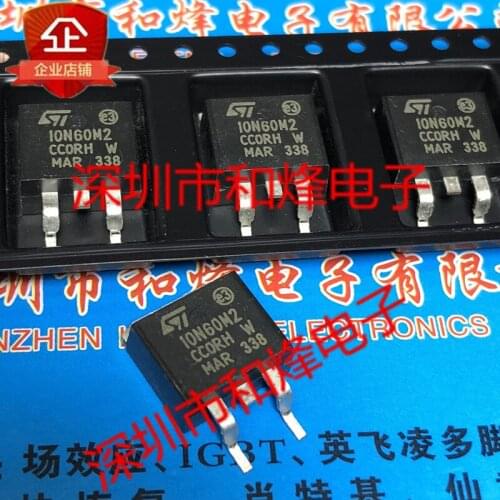 100% New&original 10N60M2 STB10N60M2 TO-263 600V 7.5A