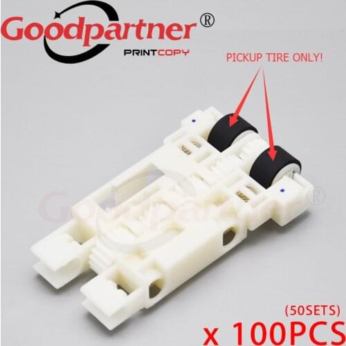 50SET x Pickup Roller Tire for EPSON WF 7010 7015 7018 7110 7111 7510 7511 7520 7521 7610 7611 7620 7621 3010 3011 3520 3530