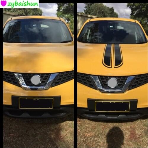 Auto PVC Self-Adhesive Dual Stripes Sticker Vinyl Hood car sticker for Mercedes-Benz Series-A B C E S G M ML GLK CL CLK CLS