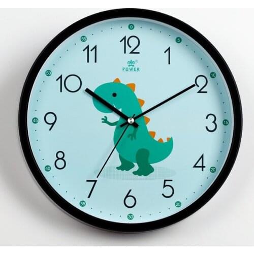 Large Cartoon Wall Kid Clocks 3d Cute Wall Clock Living Room Home Silent Creative Watch Bedroom Fashion Household Ornaments