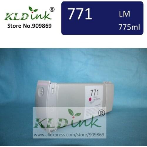 [KLD Ink] Compatible 771 CE041A LIGHT MAGENTA Pigment ink cartridge for Designjet Z6200