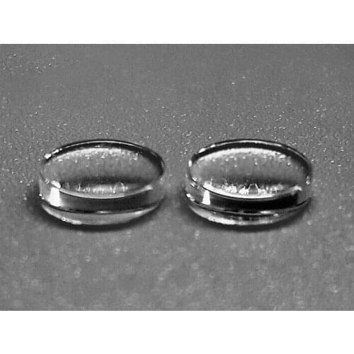 Diameter 8mm Focal Length 35mm Glass Plano Convex Collimating Lens Laser Diode Lamp Cap Laser Module Focusing Lens