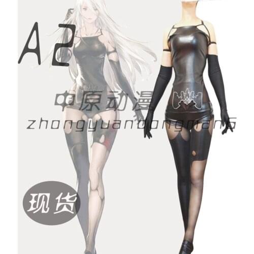 Game Anime NieR:Automata cosplay YoRHa No.2 Type B A2 2B Halloween Party Female Man Cosplay costume