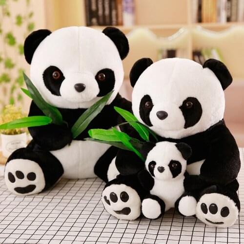 18-50cm 1Pc HOT Large Size Panda Doll Plush Toy Baby Bear Pillow Panda Cloth Doll Kids Toys Baby Birthday Gift For Children