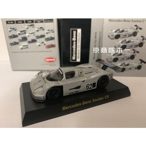 1/64 KYOSHO Benz Sauber C9 #62 Le Mans Racing LM F1 RACING Collection of die-cast alloy car decoration model toys