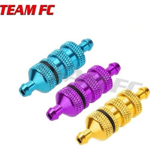 5pc Oil Fuel Filter for 1:10 RC Nitro 4WD Hobby Model Car Upgraded Parts HPI HSP Axial Redcat Himoto S33
