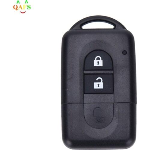 New 2 Button Remote key Fob Case Shell for Nissan Micra Xtrail Qashqai Juke Duke Navara