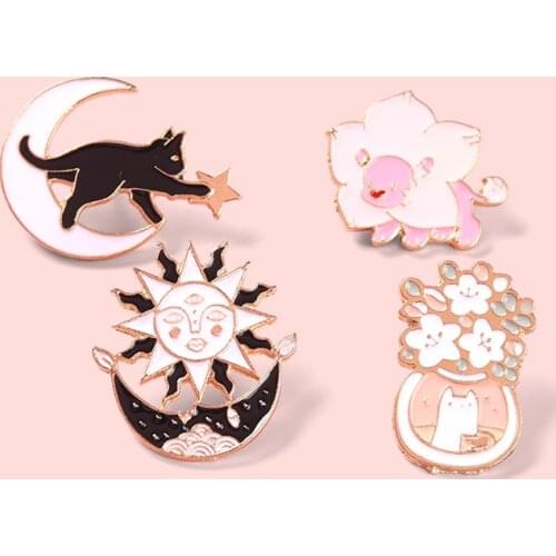 PinStar Small Brooches For Clothes