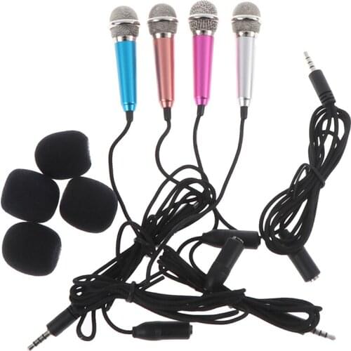 Handheld Mic Portable Mini 3.5mm Stereo Mic Audio Microphone For The Mobile Phone Accessories