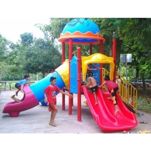 CE Approved School Outdoor Play System Top Quality Nursery Outdoor Playground Slide Safe Kids Playground Set HZ-31212A