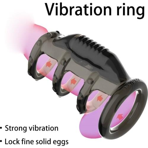 Anti-Dropping Foreskin Blocking Compound Ring Couples Shaking Together, Locking Ring, Spike Sleeve, Male Condom Adult Products