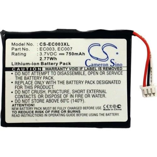 CameronSino for iPOD Mini 4GB M9160LL/A M9434LL/A M9435LL/A M9436LL/A M9437LL/A M9800/A M9800B/A M9800LL/A EC003 EC007 battery