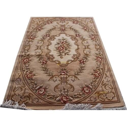 Chinese wool carpets woven french About machine made Thick Plush Savonnerie 6all A-036 129 gc85savyg28