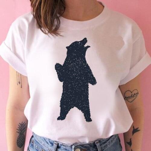 Special Black and white Printed leggings Women Fashion Short Sleeved Casual Harajuku 90s Tshirt Female Streetwear Top T-Shirt