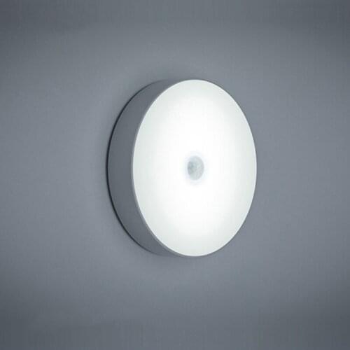 New Motion Sensor Night Light Warm White Wall Lamp for Home ABS Material Childrens Night Lights for Room Hallway Pathway Toilet