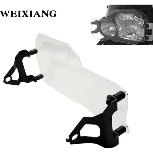 Motorcycle Transparent Headlight Protective Cover Headlamp Grill Guard Protective For BMW F650GS F700GS F800GS F800R 2008-2017