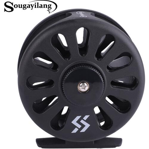 Sougayilang Fly Fishing Reel Ultralight CNC Machine Cut Fishing Reel Fishing Tackle For Fly Fishing
