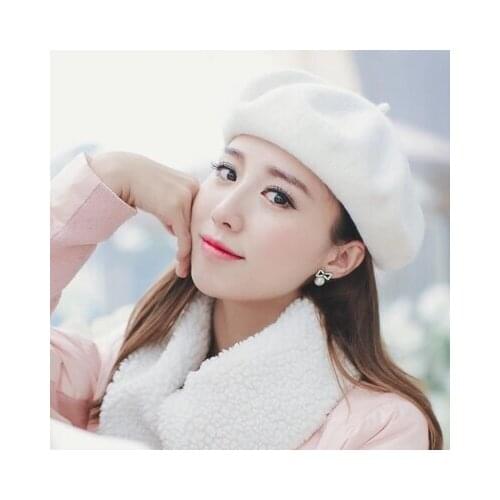 Han edition pure wool hat beret fashion hat