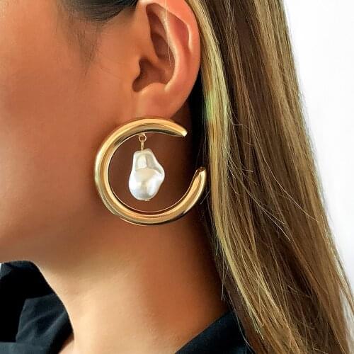 SHIXIN Women's Gold Earrings