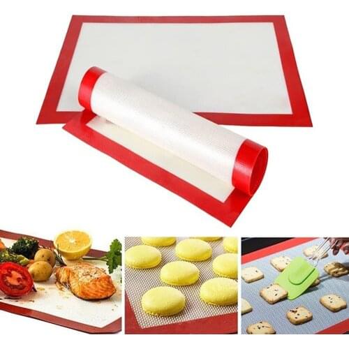Silicone Baking Mats,Nonstick Food Safe Silicon Baking Mat Pad High Temperature Resistance Silicone Baking Pad