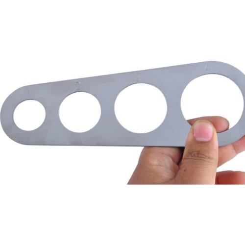 Stainless Steel Spaghetti Measurer Pasta Noodle Measure Easy Use Noodle Measurer Kitchen Accessories