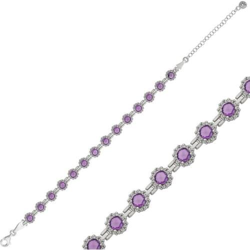 Tevuli 925 Sterling Silver Round Water Ways Women 'S Bracelet