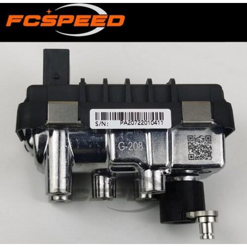 Turbo electronic actuator G-208 712120 6NW008412 gt1752v 750952 for BMW 120D E87 120 Kw 163 HP M46TU 2005