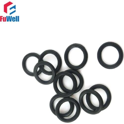 200pcs 1mm Thickness NBR O-ring Seals Gasket 26/27/28/29/30/32/35/38/40/42/46mm OD Nitrile Rubber Oil Resistance O Rings Seals