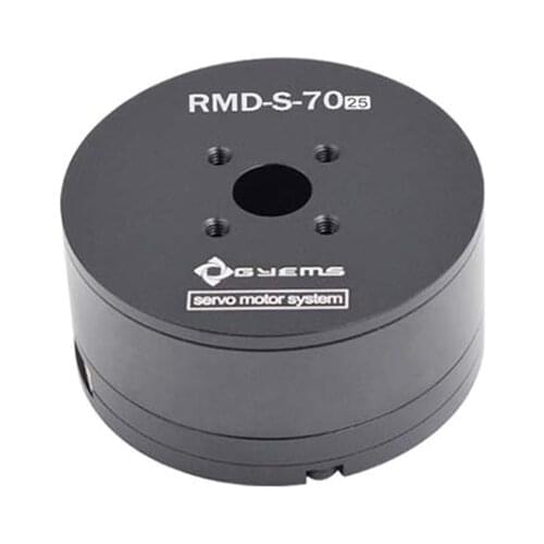 Outer Rotor Sensed Servo Motor RMD-S-7025 Low Speed High Precision High Torque Pan/tilt Motor Brushless Steering Gear
