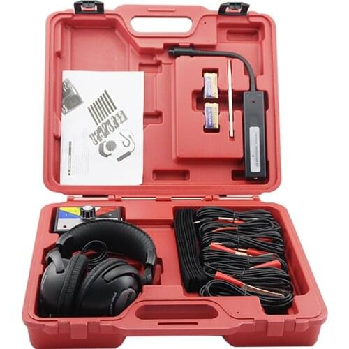 High Quality Combination Electronic Stethoscope Kit Auto Car Mechanic Noise Diagnostic Tool Six Channel