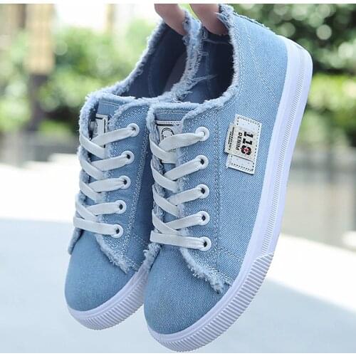 Women Canvas shoes Sneakers 2021 Hot Solid Lace-up Superstar Shoes for Girls Non-slip Size 35-42 Zapatillas mujer