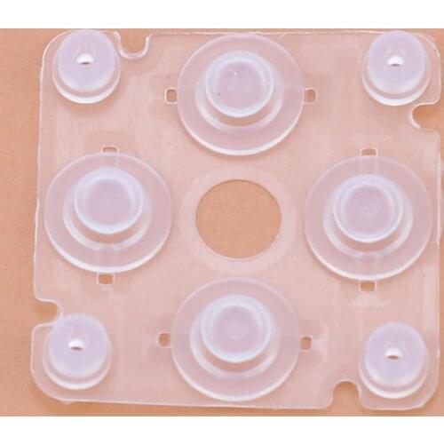 100 PCS a lot Soft Rubber Silicone Button Cross Conductive Adhesive Pad keypads for Sony PSP2000/PSP3000