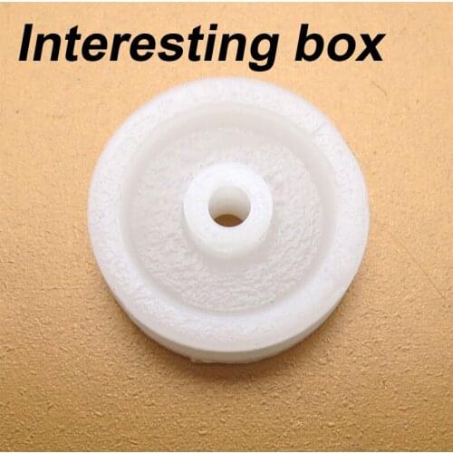 2 * 13mm belt wheel plastic wheel model wheel DIY technology handmade toy accessories pulley set 10
