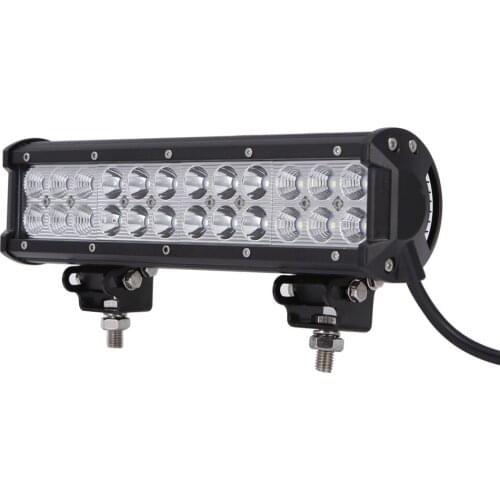 72W Combo Beam LED Work Light Bar Driving Fog Headlight for Truck Tractor Motorcycle Boat 12V 24V Off Road Accessories