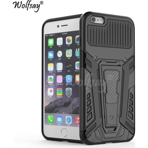 Car Magnetic Cover For iPhone 6 Plus Case Phone Holder Armor Cover For iPhone 6S Plus Case For iPhone 6S 7 8 Plus Case 5.5 inch