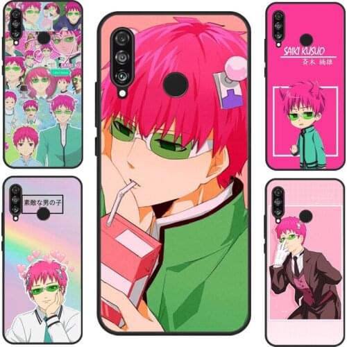 The disastrous life of saiki k Case For Huawei P30 Lite P40 P20 Pro P Smart Z 2019 2021 Nova 5T Honor 10 Lite 8X 9X 10i