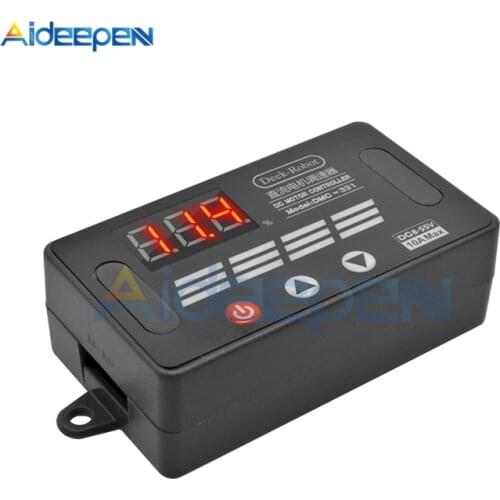 DC 8V-55V 10A DMC-331 Mini LED Digital Motor Speed ​​Regulator 12V 24V 36V 48V Motor Speed Controller