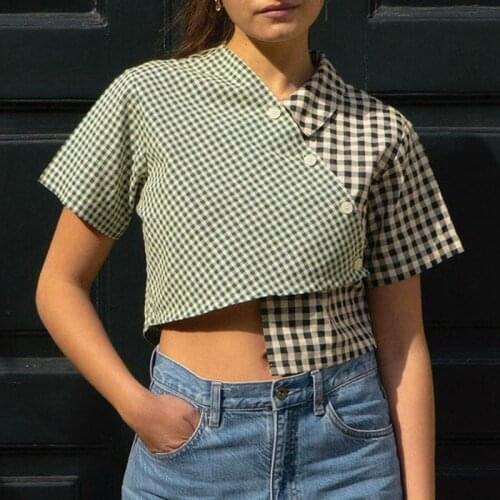 EOENKKY Short Sleeve Shirts For Women