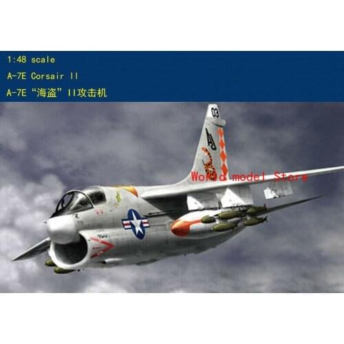 Hobbyboss 1/48 80345 A-7E Corsair II Plastic Model Building Kit