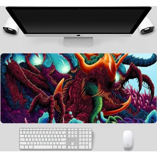 Hyper Beast Ghost CS Laptop Gaming Mice Mousepad X XL XXL Non slip Cushion Thickness 2mm LockEdge equal LE
