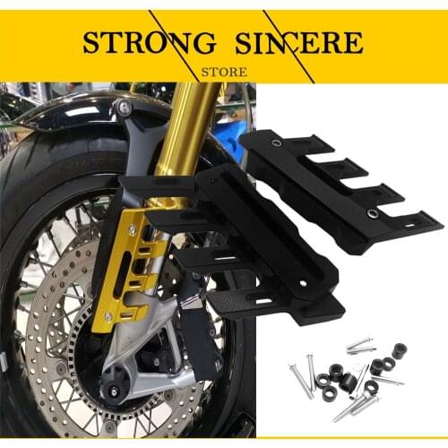Motorcycle Mudguard Cover Protection For ADV150 PCX150 PCX125 CNC Aluminum Front Fender Slider Protector adv150 Accessories