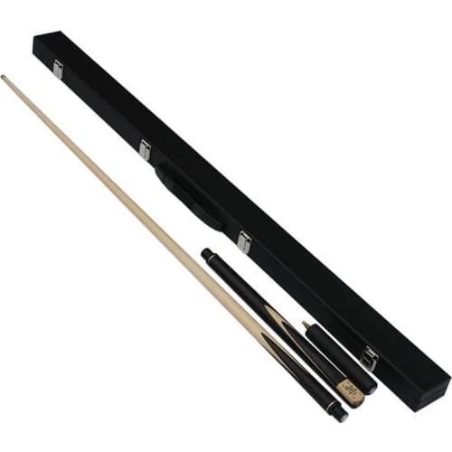 New Arrival Black 3/4 Snooker Cues Stick Billiard 9.5mm Tip Snooker Cue Case Set 2 Options China 2016
