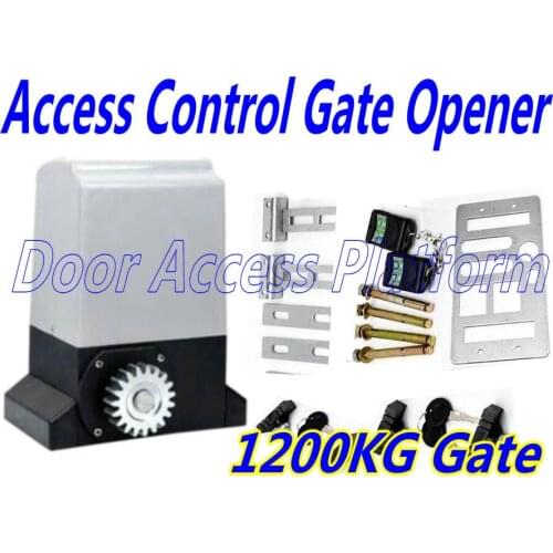 Remote controller 1200KG Sliding Gate Operator AC220V Door Access Controller Private property Gate Opener 550W Copper Core Motor